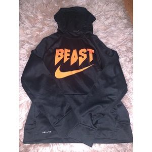 Boys Nike beast hoodie